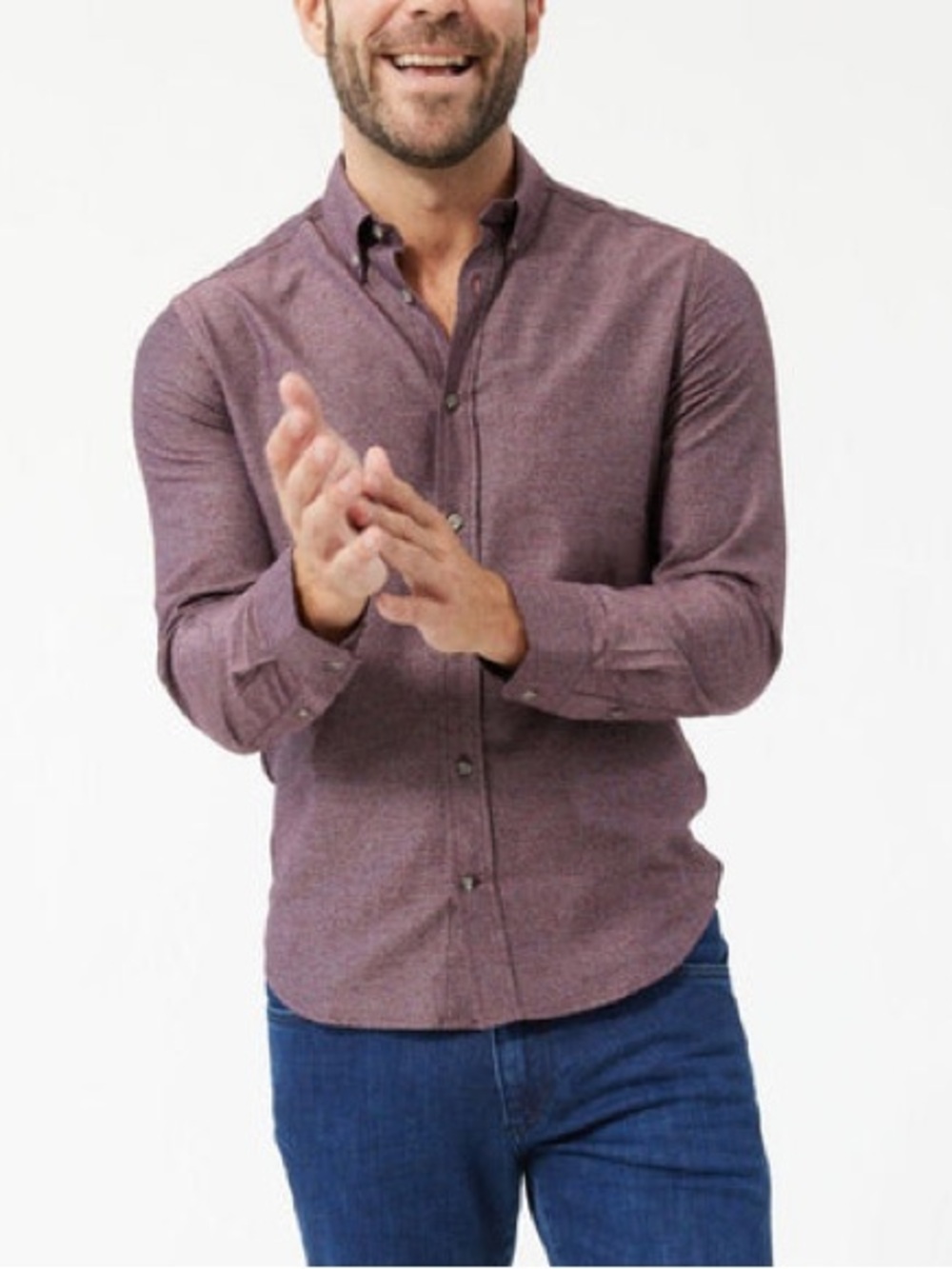 Ash & Erie Brushed Shirt Men’s Long Sleeve Button down Casual Office.    Sk13